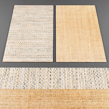 Modern Chic Rugs Collection 3D model image 1 