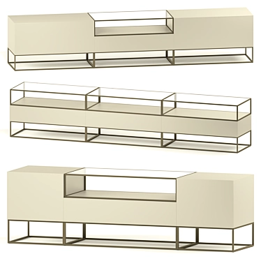 Modular Elegance: Unit Ditre Italia 3D model image 1 