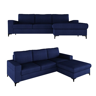 Comfort in Style: Jason Sofa 3D model image 1 