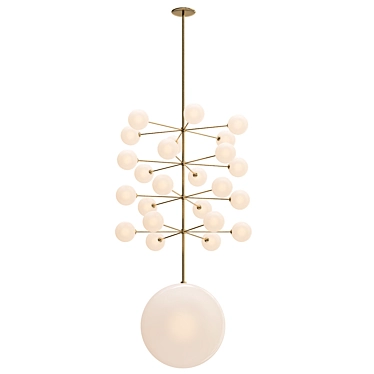 Epic Sphere Pendant Light 3D model image 1 