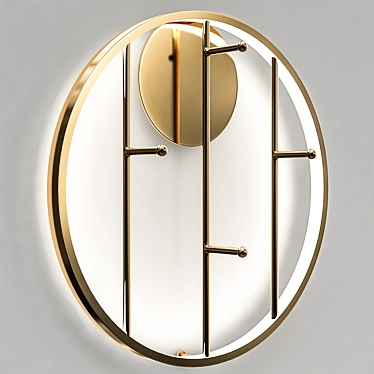 Title: Versatile Wall Sconce & Valet 3D model image 1 