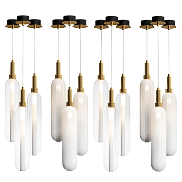 Modern Design Lamps: SUB 3D model image 1 