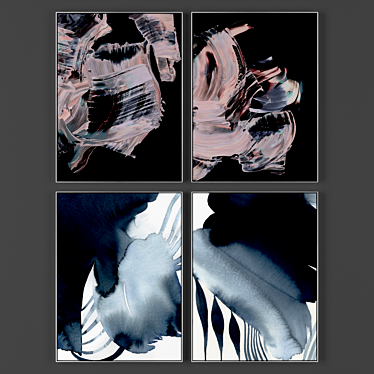 Artistic Impressions: Framed Collection 3D model image 1 