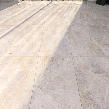 Marble Floor Amazon Bone: Stunning Multi-Texture Tiles! 3D model image 1 