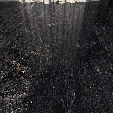 Cosmos Black Marble Floor Set 3D model image 1 