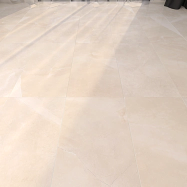 Luxury Pulpis Ivory Marble Flooring 3D model image 1 