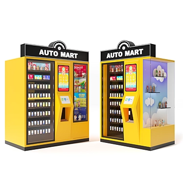 Internet-Inspired Vending Machine 3D model image 1 