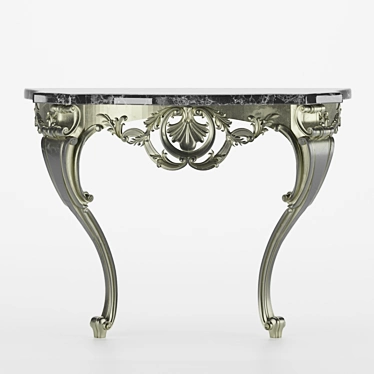 Ornate Console 3D model image 1 