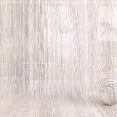 Eramosa Sand Wall Tiles: Stunning Multi-Textured Design 3D model image 1 