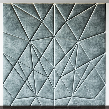 Modern Wall Panels: Stylish & Versatile 3D model image 1 