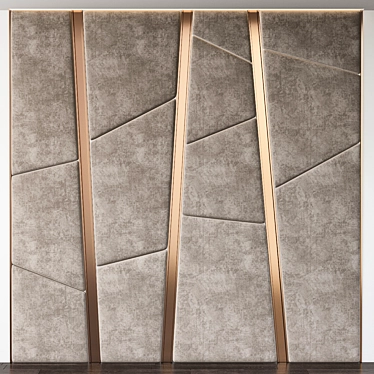 Modern Wall Panels: No. 12 3D model image 1 