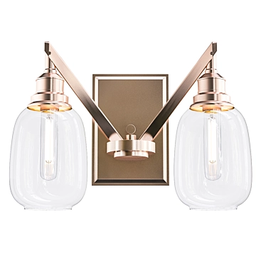 Elegant European Style Chandelier 3D model image 1 