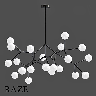 RAZE 2013: Sleek Designer Chandelier 3D model image 1 