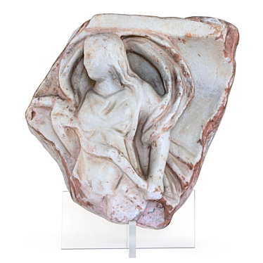 Exquisite Roman High-Relief Sculpture 3D model image 1 