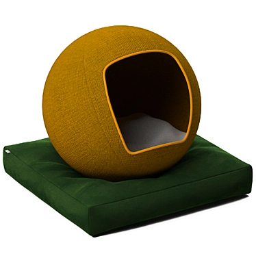 Cozy Haven for Feline Friends 3D model image 1 