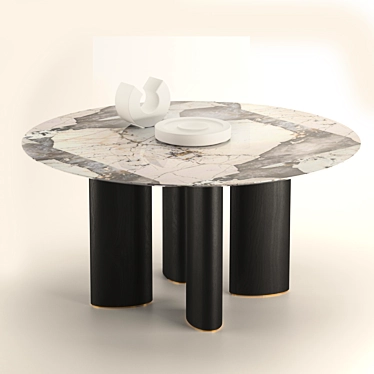 Casamilano Arne Dining Table 3D model image 1 