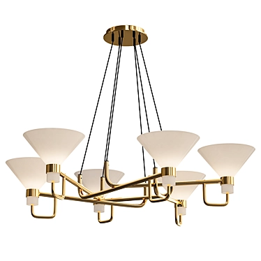 Minimalist Pendant Lamp Light Fixture 3D model image 1 