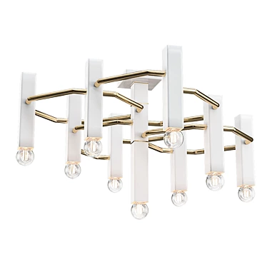 Contemporary Ceiling Light - Raster 3D model image 1 