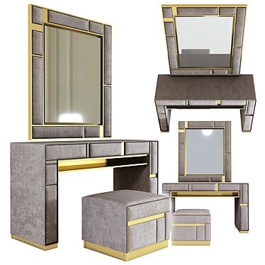 Eleganzia Vanity Table 3D model image 1 