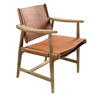 Timeless Elegance: Carl Hansen Huntsman Chair 3D model image 1 