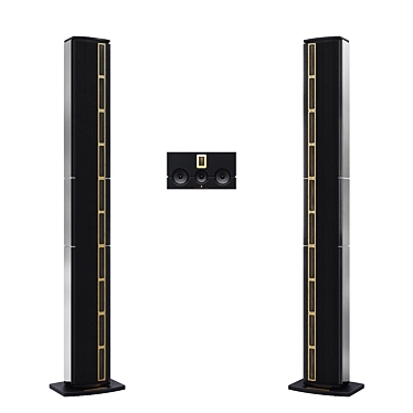 Steinway Lyngdorf Model M & LS: Epic Concert Speakers 3D model image 1 