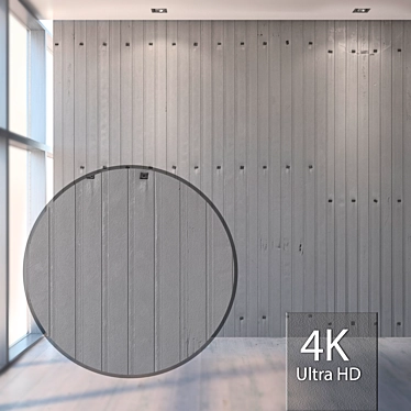 High-Resolution Metal Wall Texture 3D model image 1 