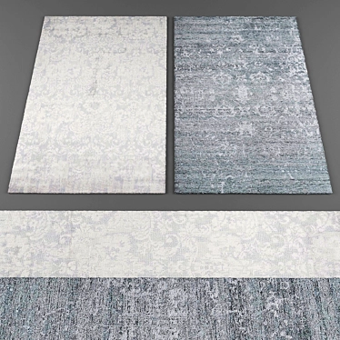 Luxury Nourison Rugs Collection 3D model image 1 