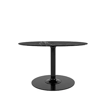 Sleek Modern Minotti Oliver Dining 3D model image 1 