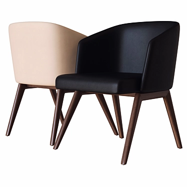Luxury Minotti Creed Lounge Chair 3D model image 1 