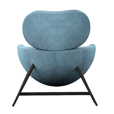 Italian Elegance: Pianca Laurie Armchair 3D model image 1 