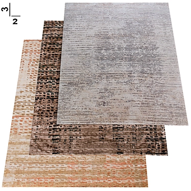 Modern Stylish Carpet | Toulemonde Bochart 3D model image 1 