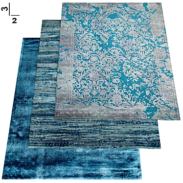 Exquisite Carpet Collection: No. 054 3D model image 1 
