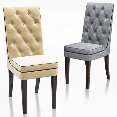 Elegant TUSCANY Chairs: Embrace Tosconova 3D model image 1 