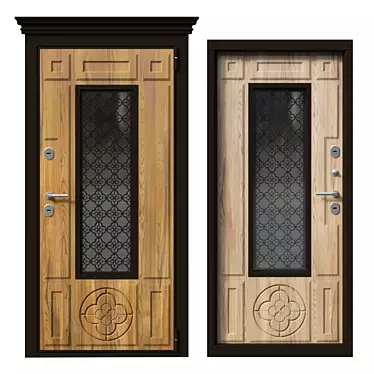 Om Termowood: Stylish and Secure European Doors 3D model image 1 