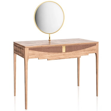 Elegant Carpanese Vanity: A Touch of Luxury 3D model image 1 