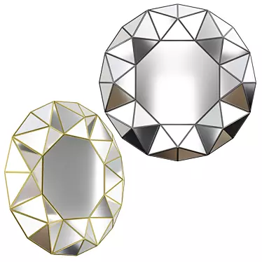 Fiorenza Geometric Mirror: A 3D Twist 3D model image 1 
