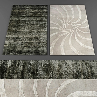 Amara Collection: Elegant Rugs 3D model image 1 