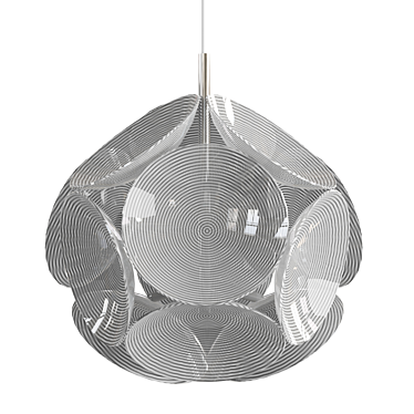 Pitagora Pendant Lamp: Contemporary Elegance 3D model image 1 