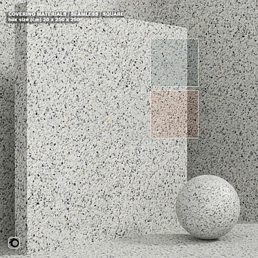 Seamless Stone Composite Quartzite 3D model image 1 