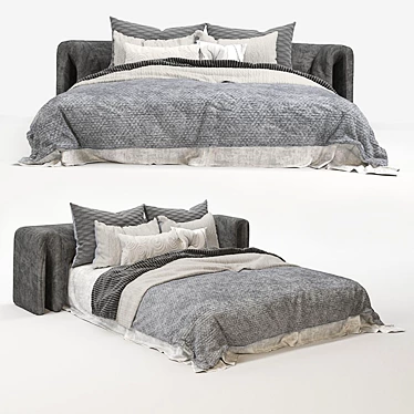 Bed Bokara Grey