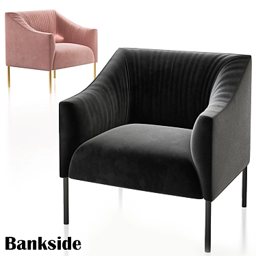 Minimalist Design Armchair | Bankside by Jasper Morrison 3D model image 1 