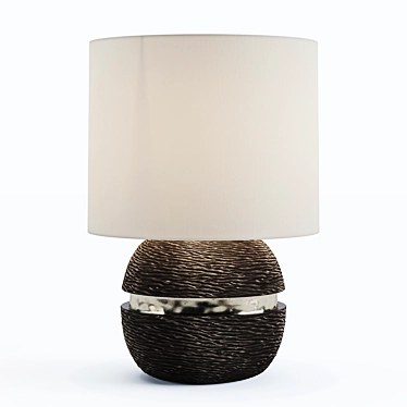 Anja Small Table Lamp - Elegant Lighting Solution 3D model image 1 