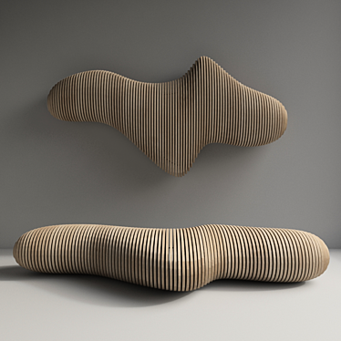 Versatile Parametric Chair 3D model image 1 