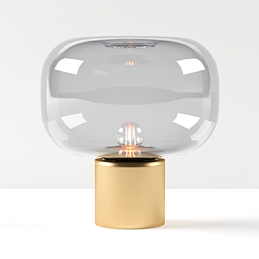 Elegant Mushroom Lamp - Normann Copenhagen 3D model image 1 