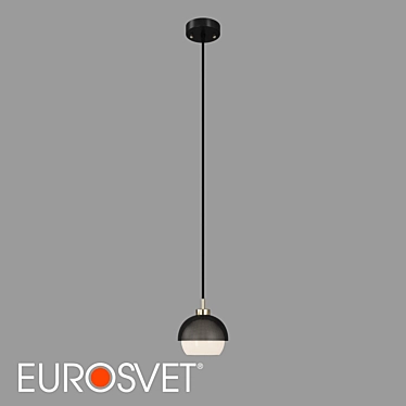 Nocciola Pendant Lamp: Eurosvet 50106/1 Nocciola 3D model image 1 