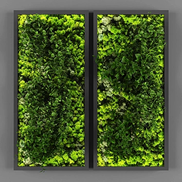 EcoWall Vertical Garden Kit 3D model image 1 