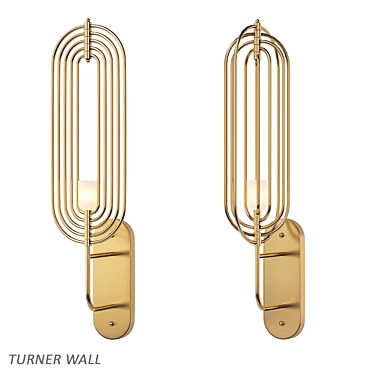 DelightFULL Turner Wall Light 3D model image 1 