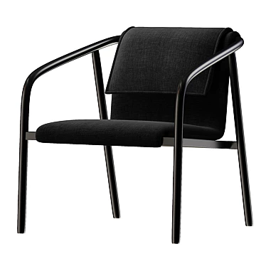 Sleek and Modern Leon Chair 3D model image 1 