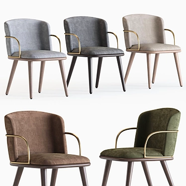 Arven Chair: Elegant and Contemporary 3D model image 1 