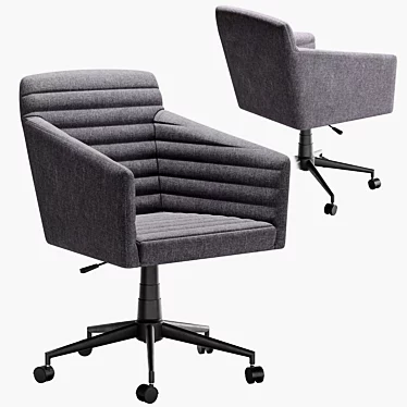 Zuo Modern Bronx Ergonomic Chair 3D model image 1 